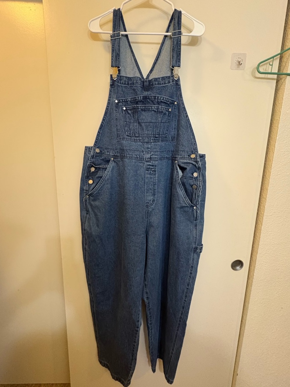 Classic Blue Denim Women's Overalls